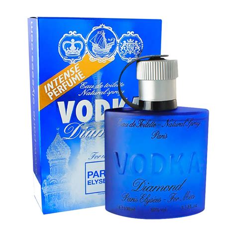 vodka eau de toilette|Vodka Diamond Paris Elysees for men .